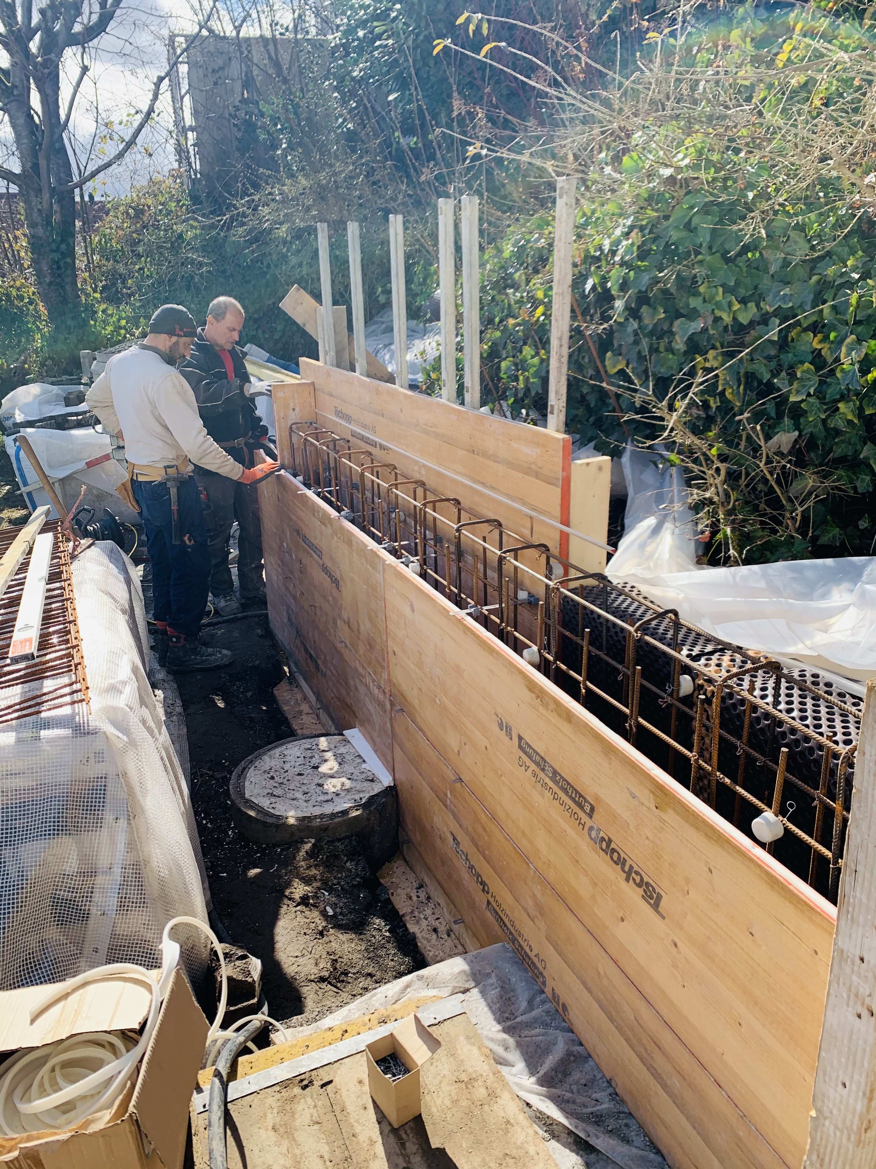 April 2021 – Fotos von einigen Baustellen