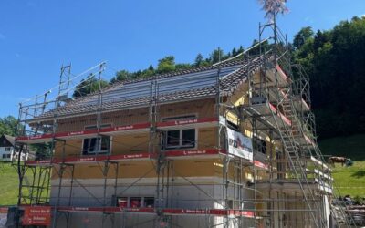 Ersatzneubau Hirzel 2025 Mai Aufrichte